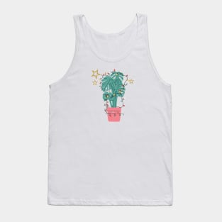 Merry Christmas Monstera! Tank Top